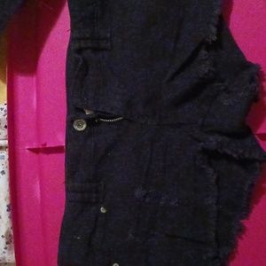 Black shorts size 11